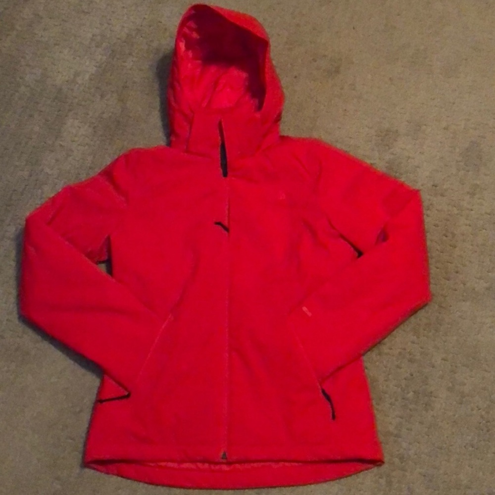 Red women’s The North Face Apex jacket